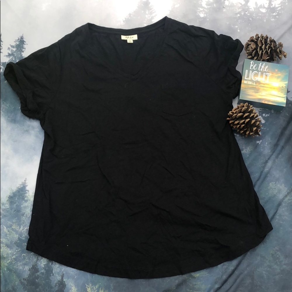 Style & Co. V-neck T-shirt 2/$10!